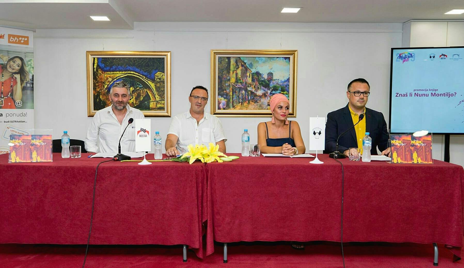 Mostar: Predstavljen roman 'Znaš li Nunu Montiljo?' Edina Krehića